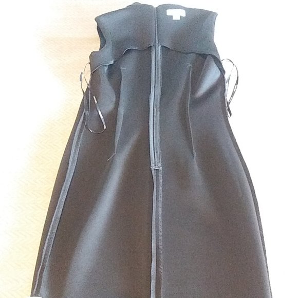 Calvin Klein Women's Scuba Sheath Sleeveless Dress - Color Black - Size 4 - Picture 16 of 16